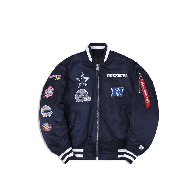 Alpha Industries X Dallas Cowboys MA-1 Bomber Jacket