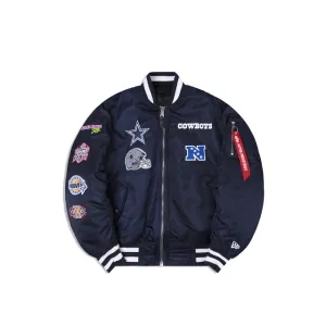 Alpha Industries X Dallas Cowboys MA-1 Bomber Jacket