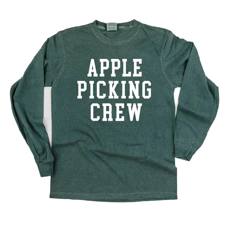 Apple Picking Crew - LONG SLEEVE COMFORT COLORS TEE