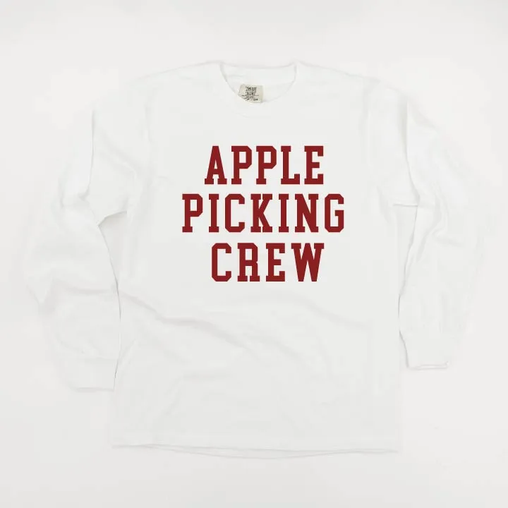 Apple Picking Crew - LONG SLEEVE COMFORT COLORS TEE