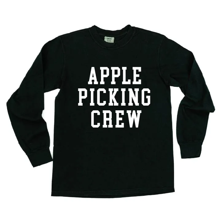 Apple Picking Crew - LONG SLEEVE COMFORT COLORS TEE