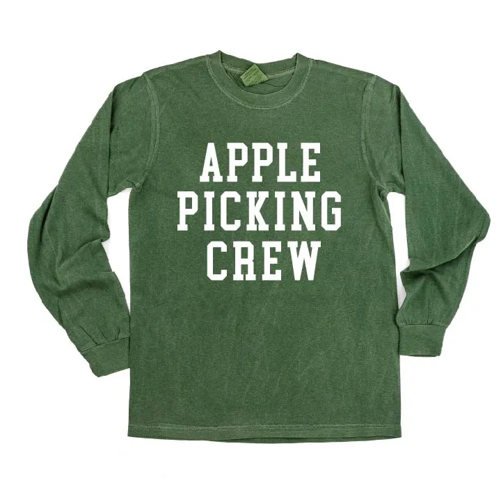 Apple Picking Crew - LONG SLEEVE COMFORT COLORS TEE