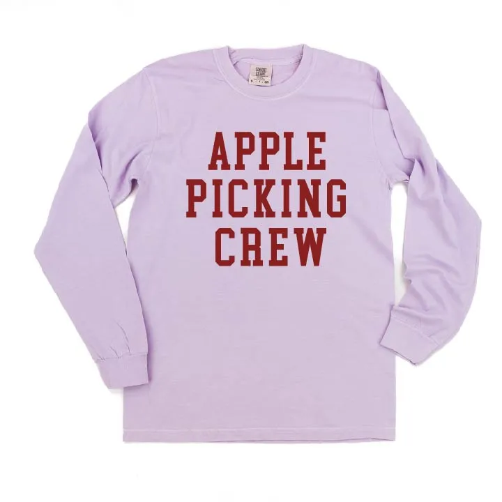 Apple Picking Crew - LONG SLEEVE COMFORT COLORS TEE