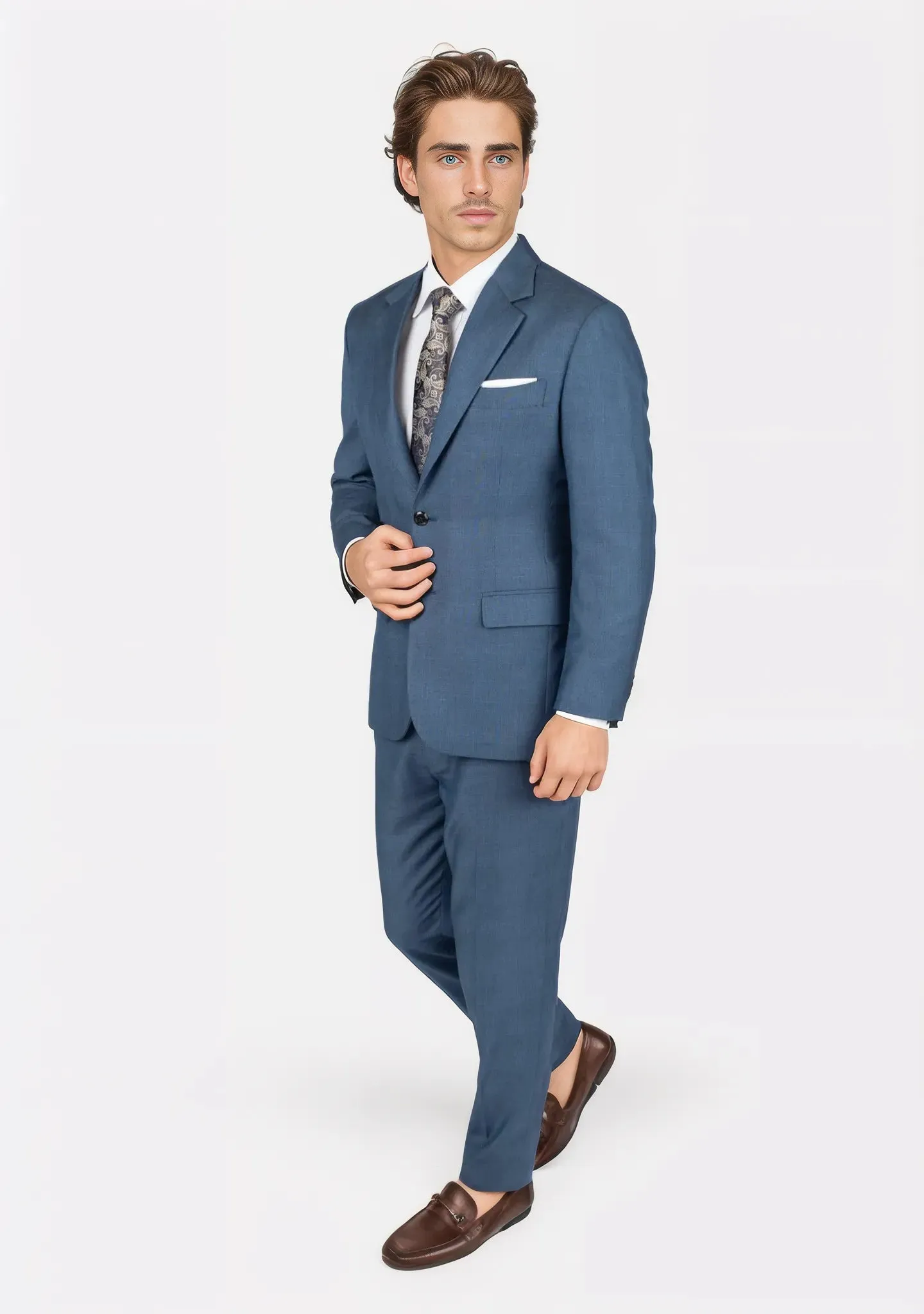 Astor Air Force Prince of Wales Blue Suit