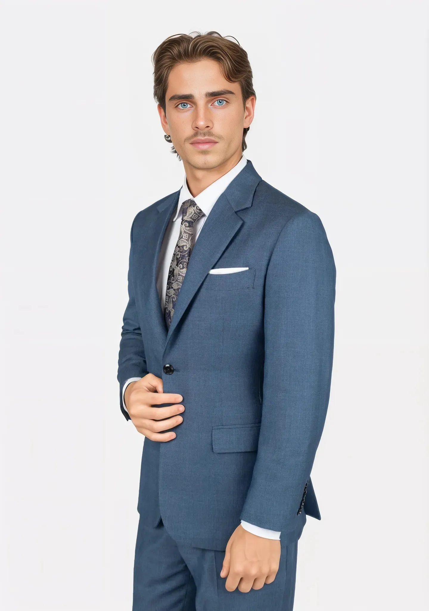 Astor Air Force Prince of Wales Blue Suit