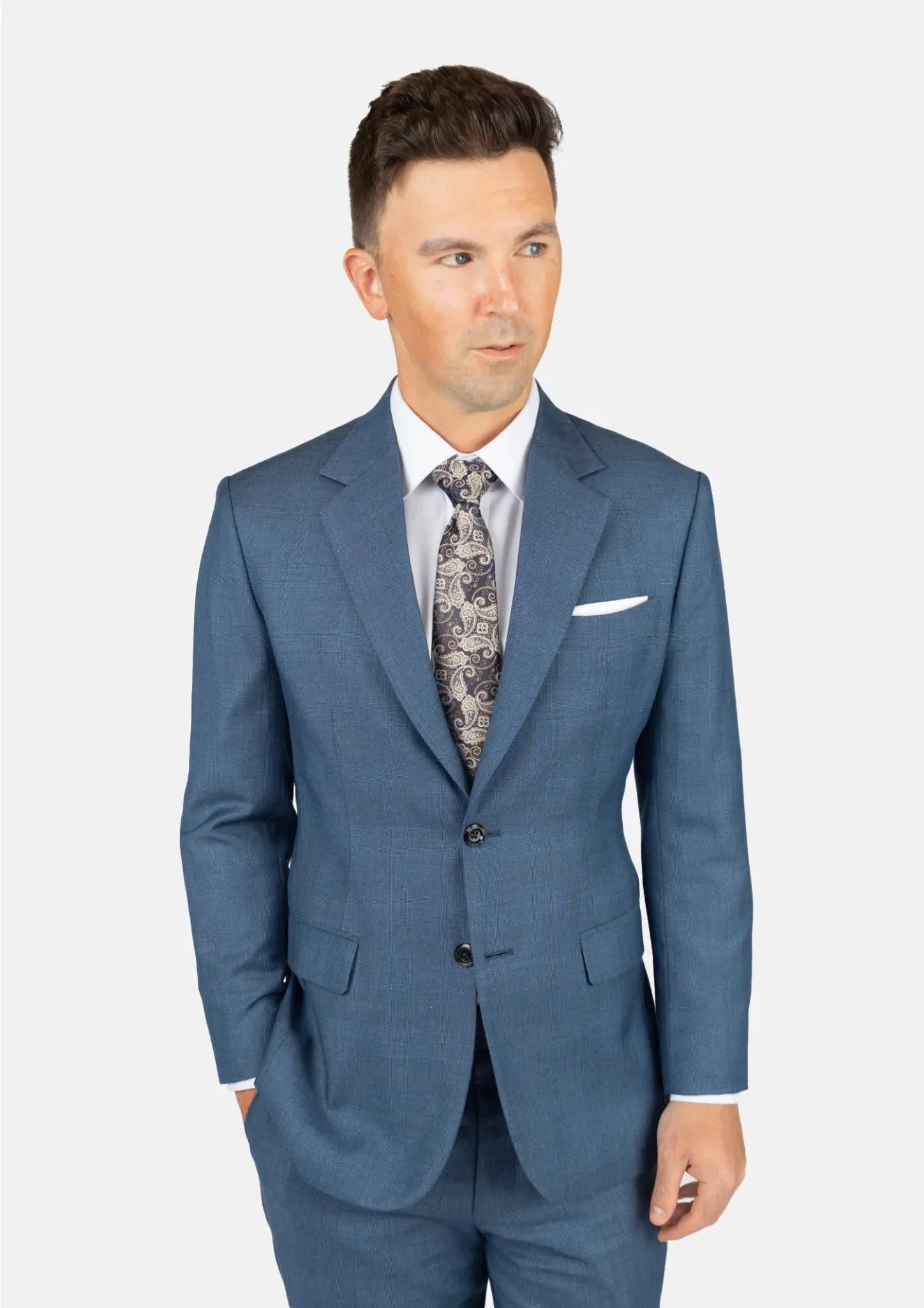 Astor Air Force Prince of Wales Blue Suit