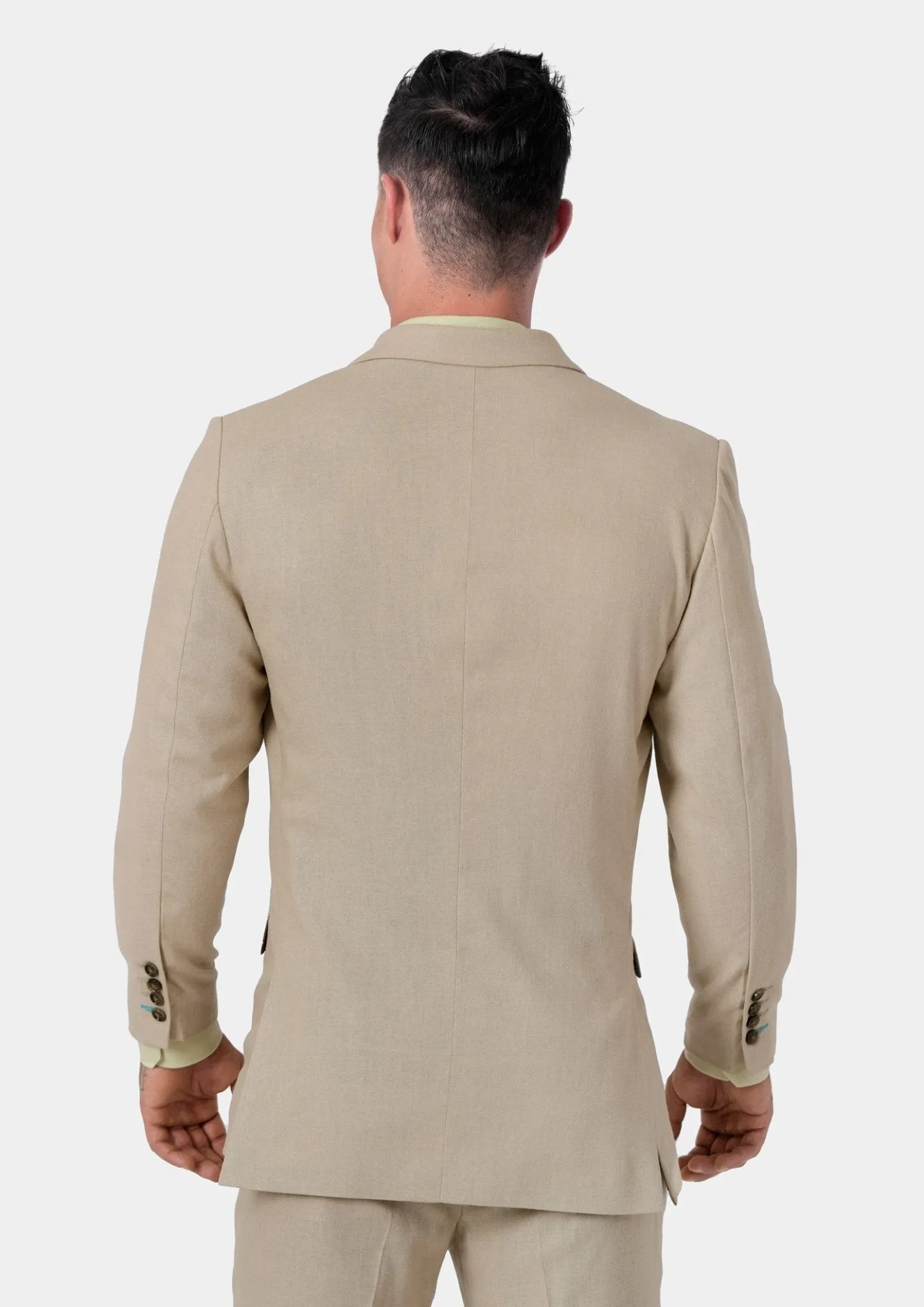 Astor Simply Taupe Linen Blend Suit