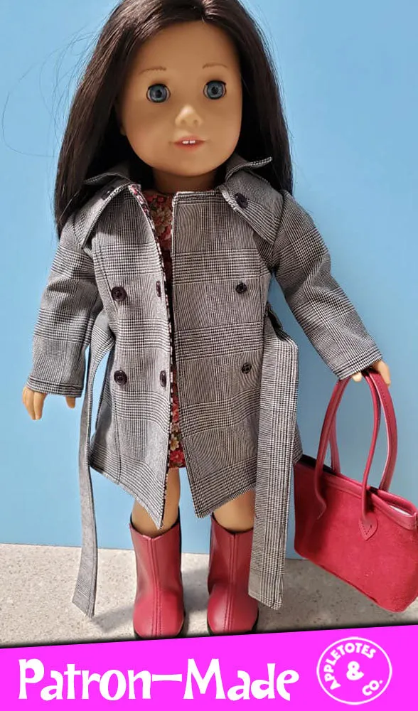 Berkshire Coat Sewing Pattern 18 Inch Dolls