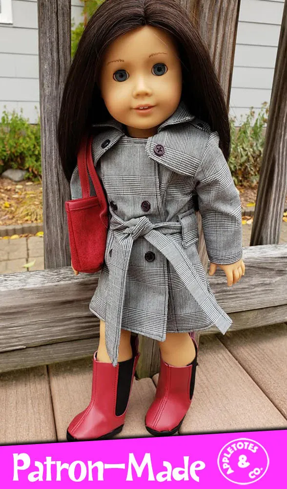 Berkshire Coat Sewing Pattern 18 Inch Dolls