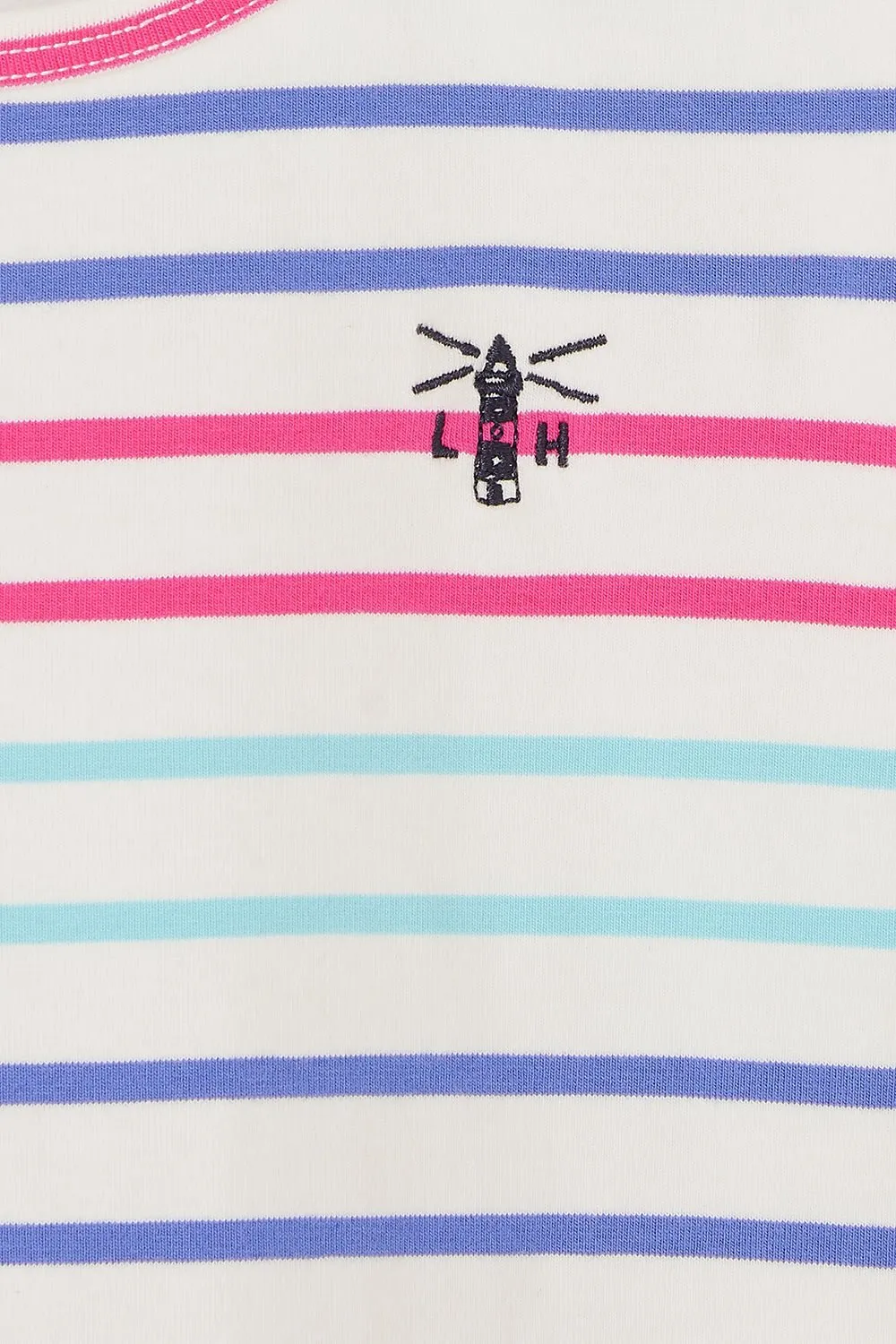 Causeway Swing Tee - Pink Purple Stripe