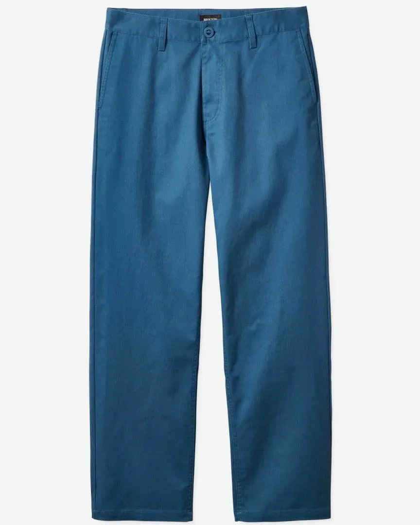 Choice Chino Relaxed Pants - Indigo Teal