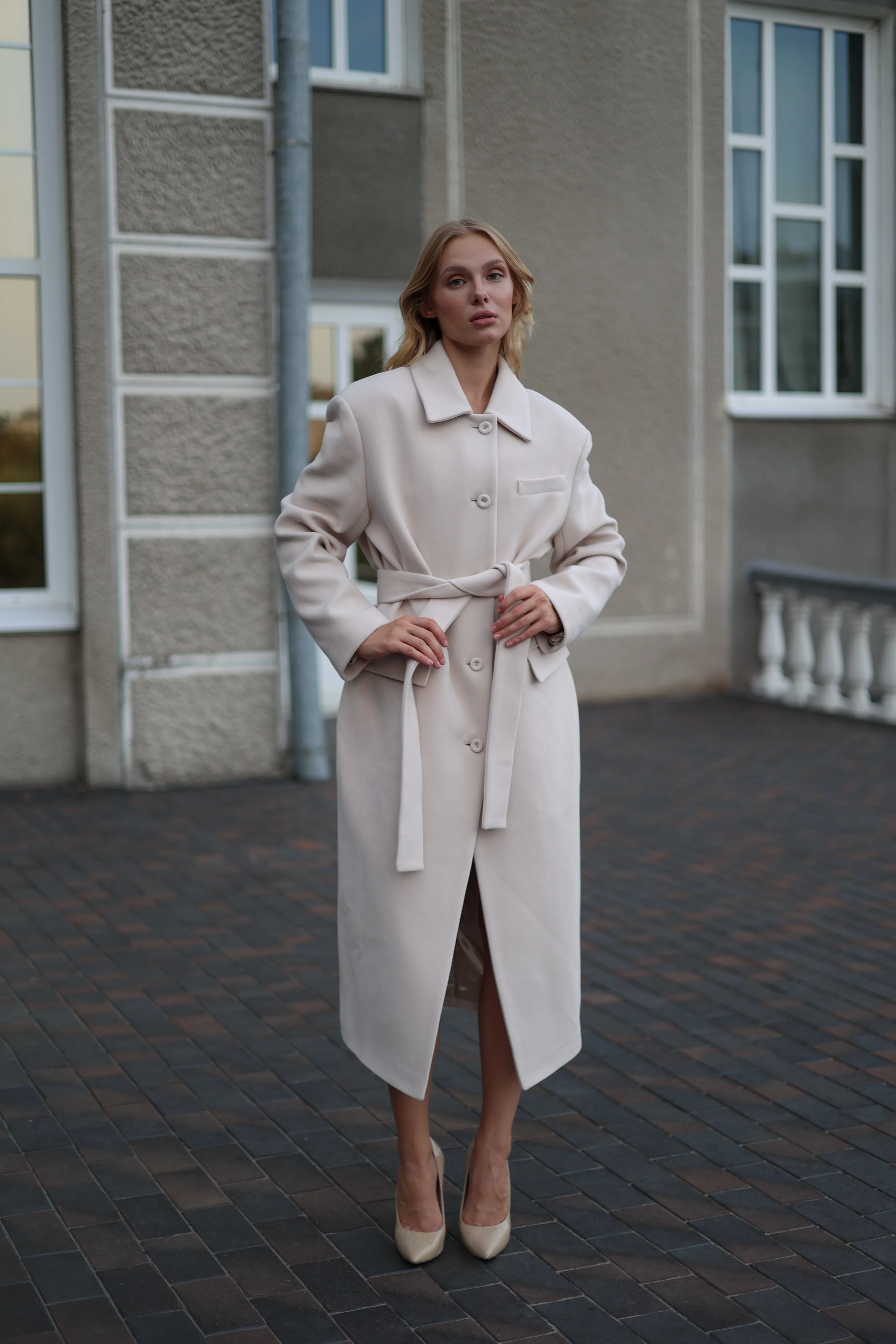 Classic Wool Blend Coat