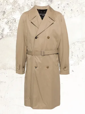 Comme des Garçons Homme double breasted trench coat