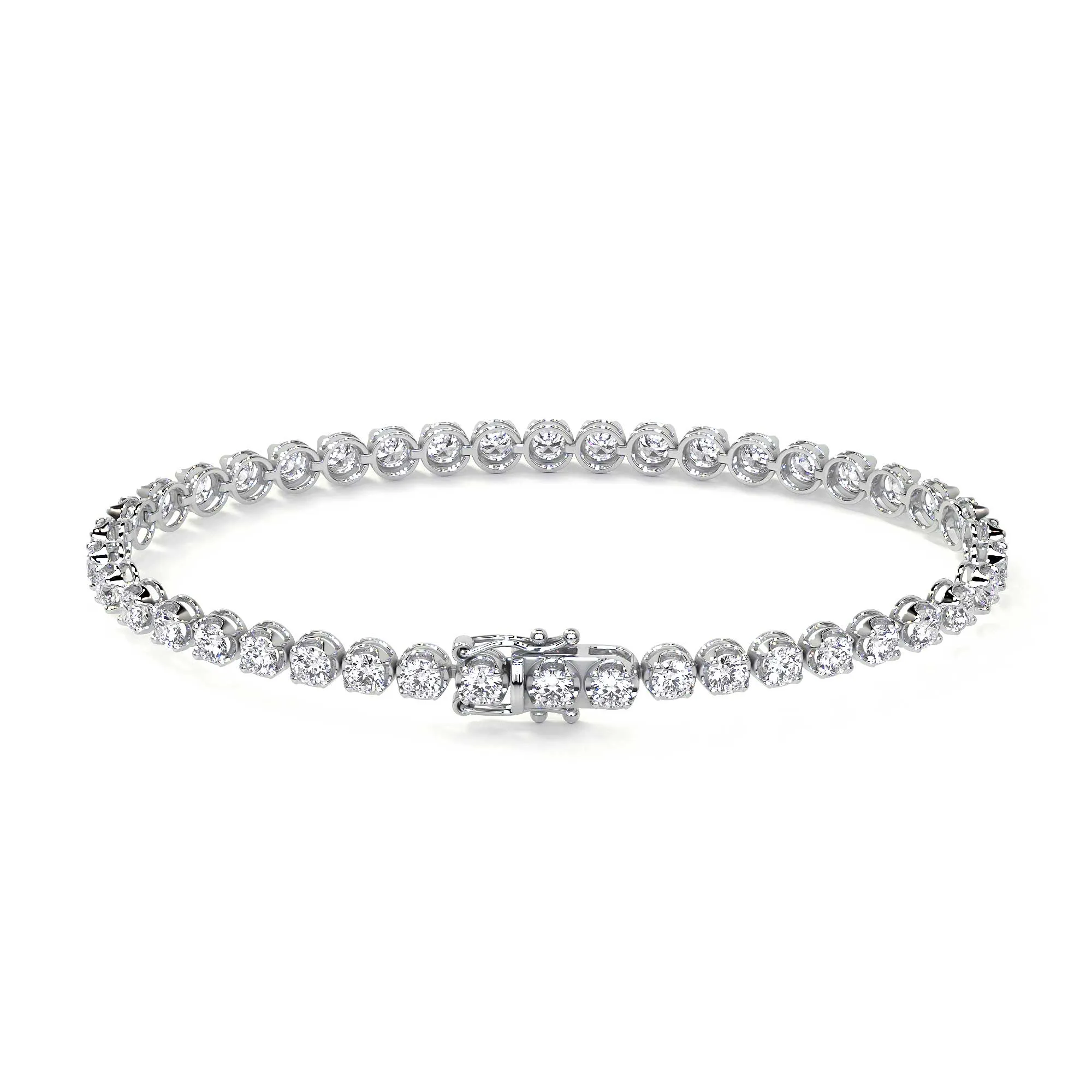 Diamond Tennis Bracelet, 5.15 CT