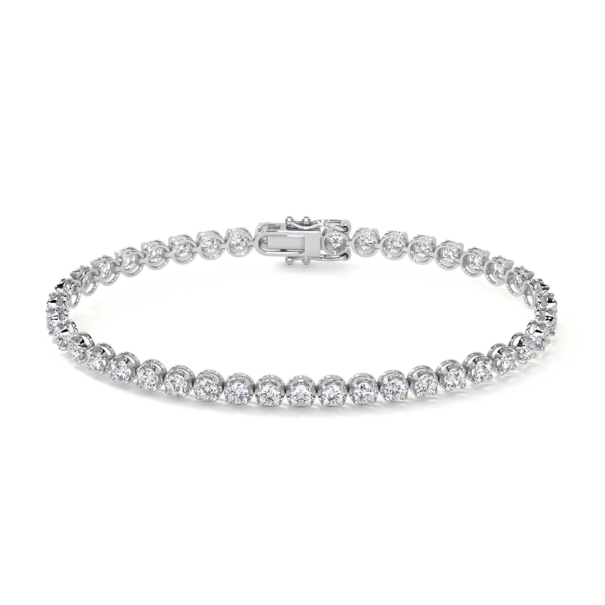 Diamond Tennis Bracelet, 5.15 CT