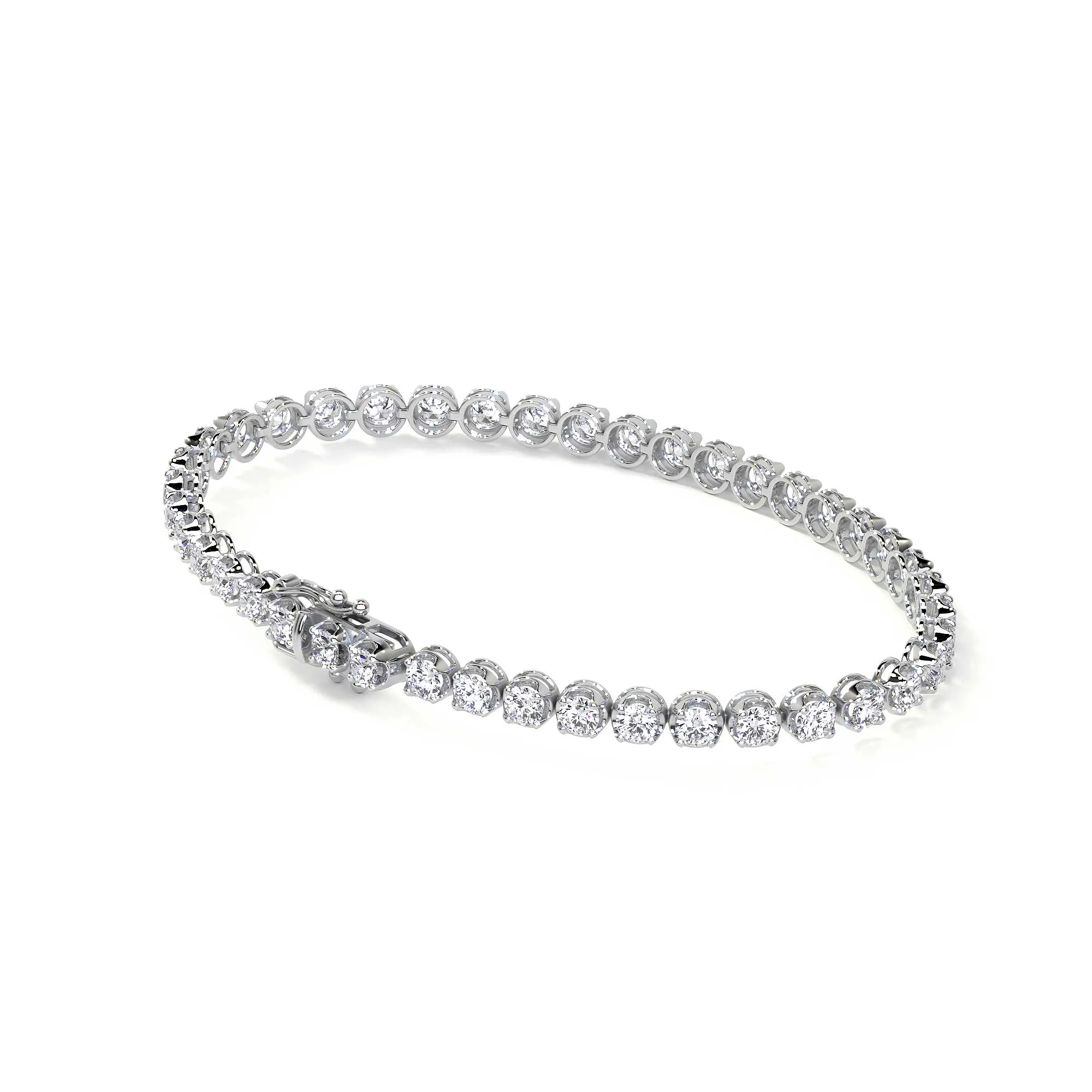 Diamond Tennis Bracelet, 5.15 CT