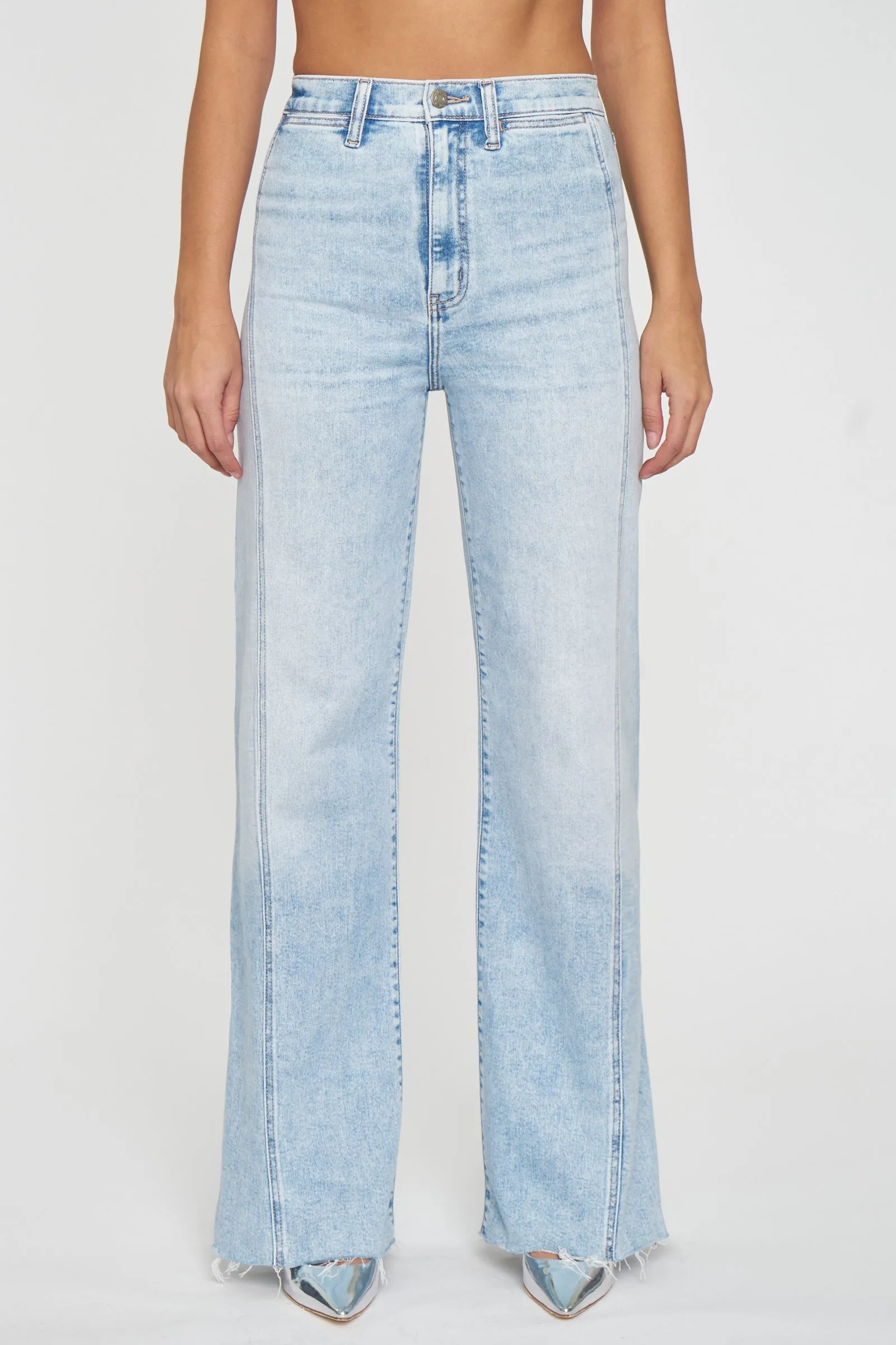 Far Out With Seaming Jeans