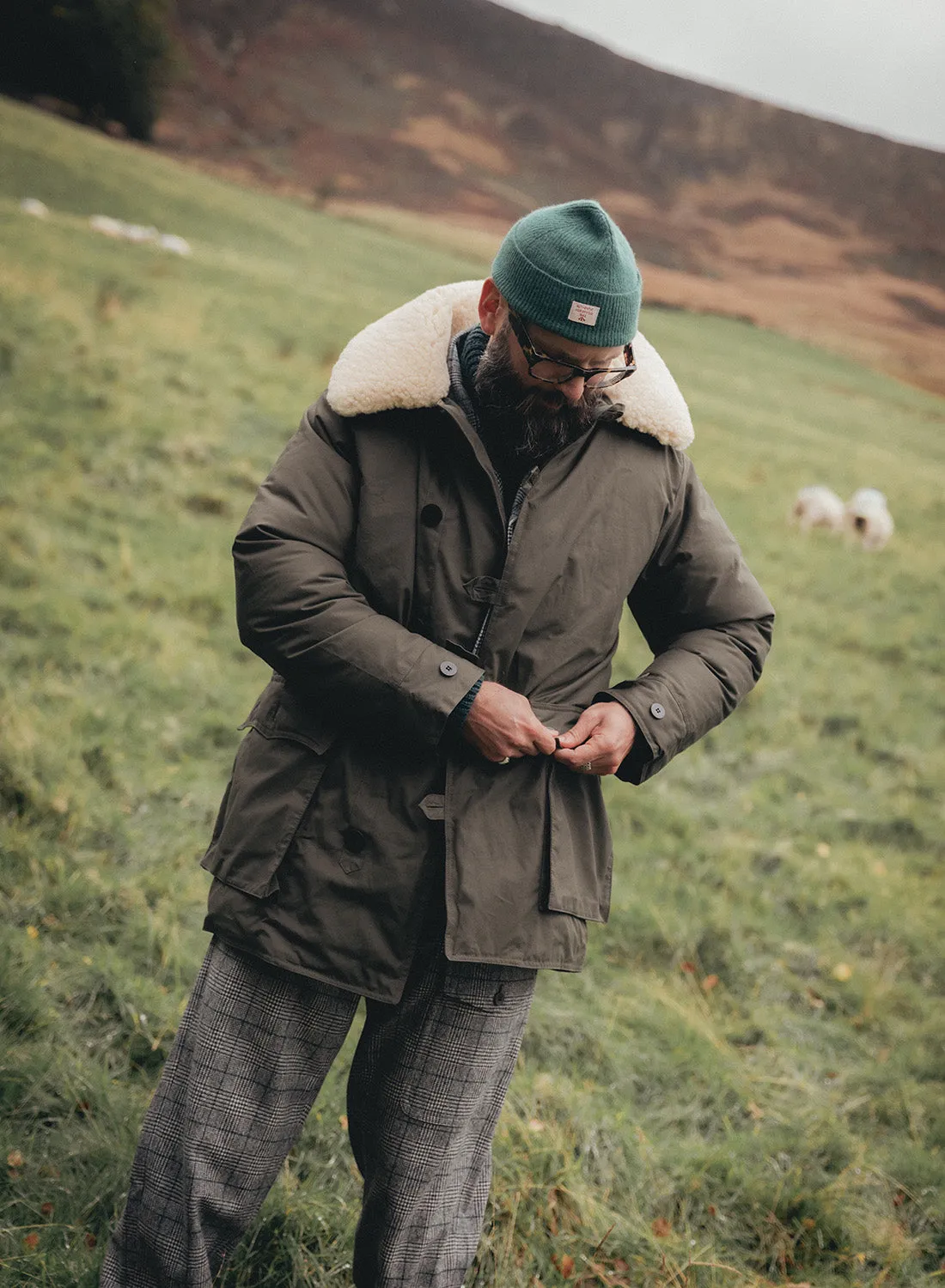 Finch Parka in Olive