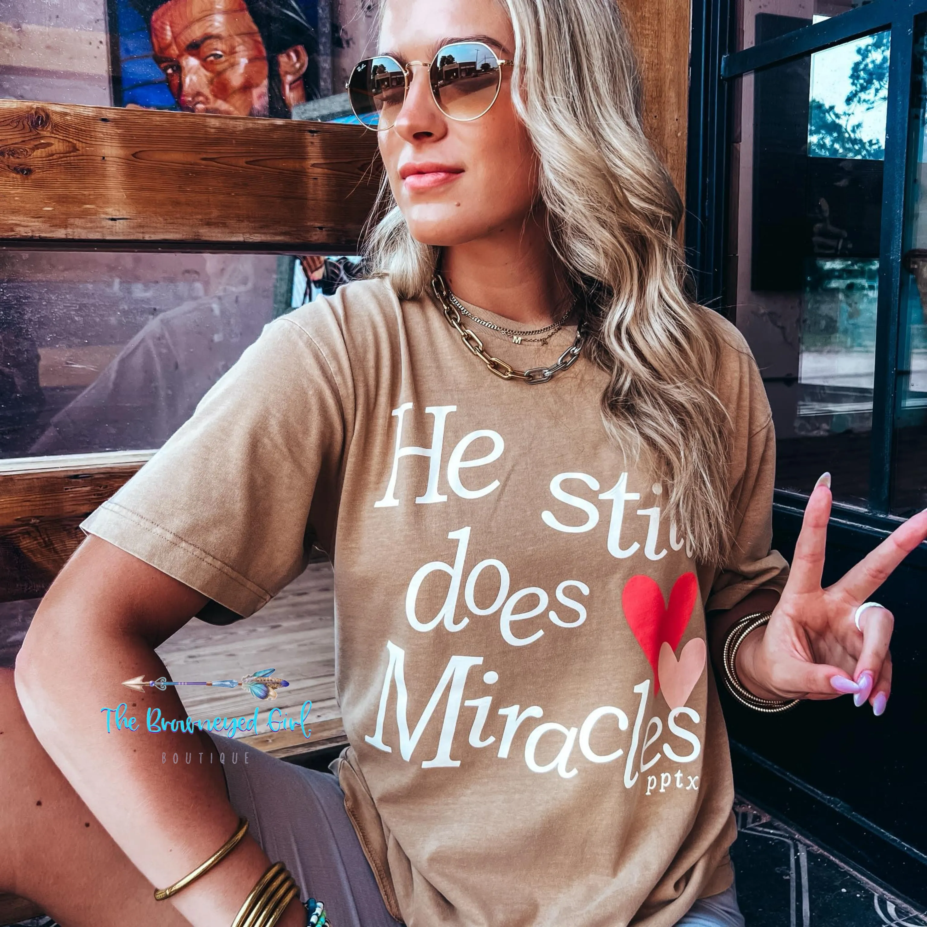 He Still Does Miracles Tee