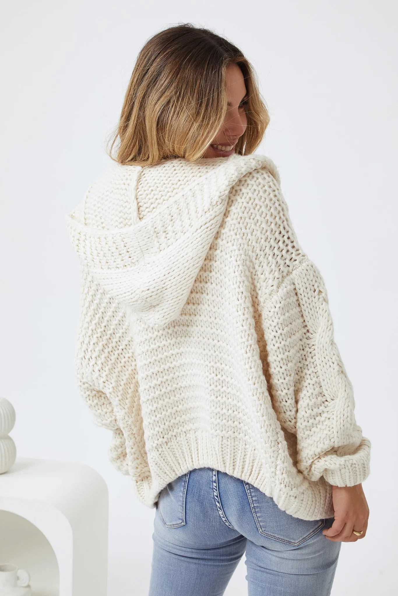 Jorja Cardigan - Cream