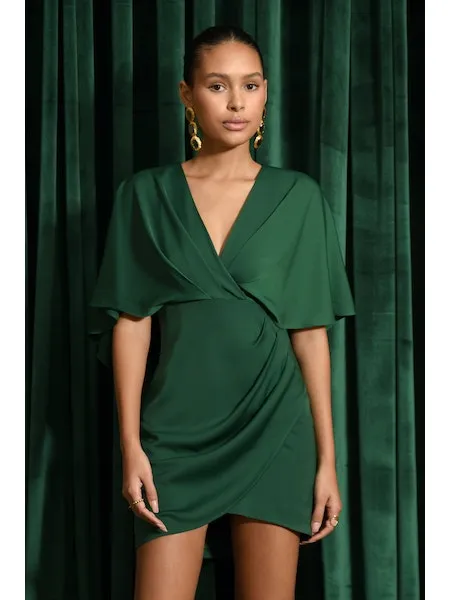 Julia Cape Mini Dress