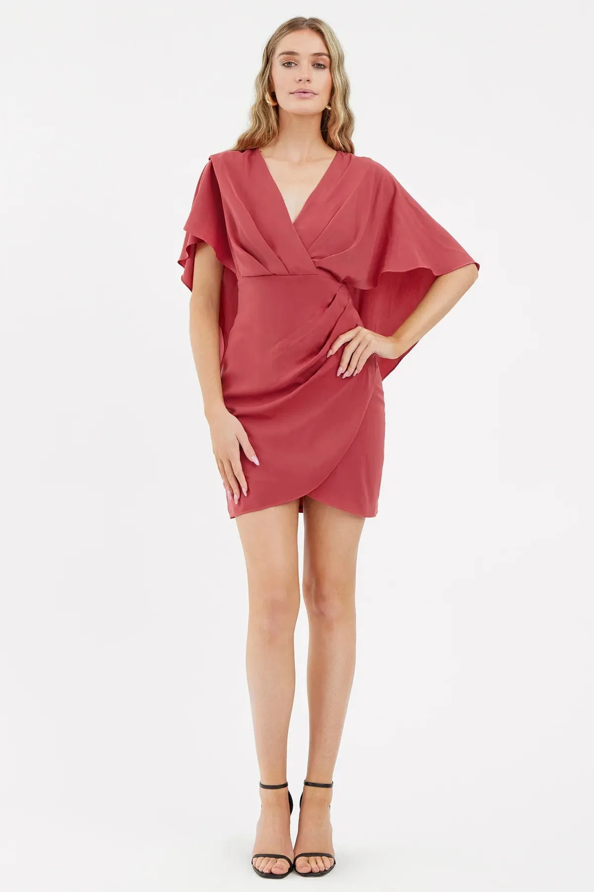 Julia Cape Mini Dress