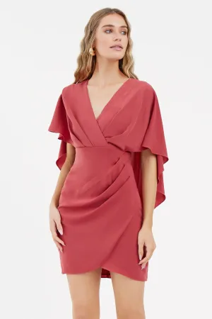 Julia Cape Mini Dress