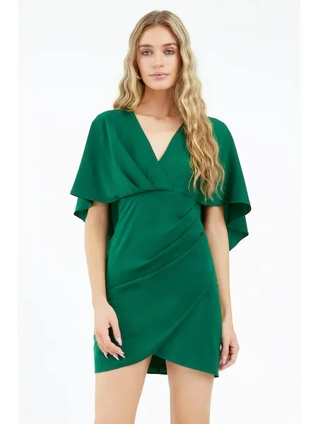 Julia Cape Mini Dress