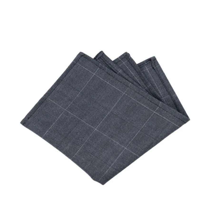 Matching Suit Fabric Pocket Square