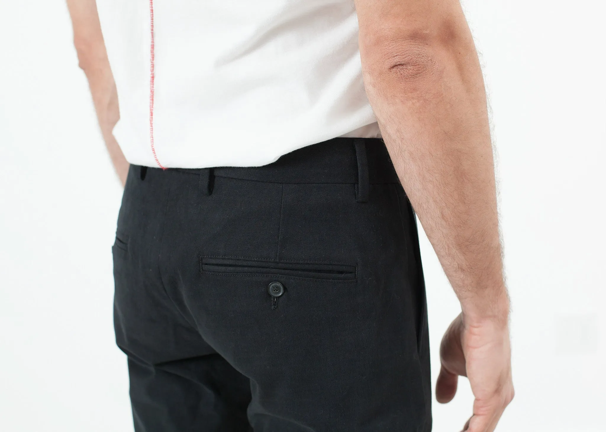 Men's Chino in Black