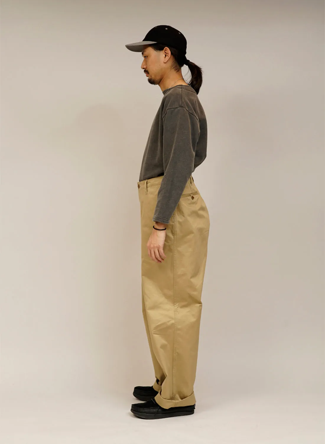 New Basic Chino Pant in Beige