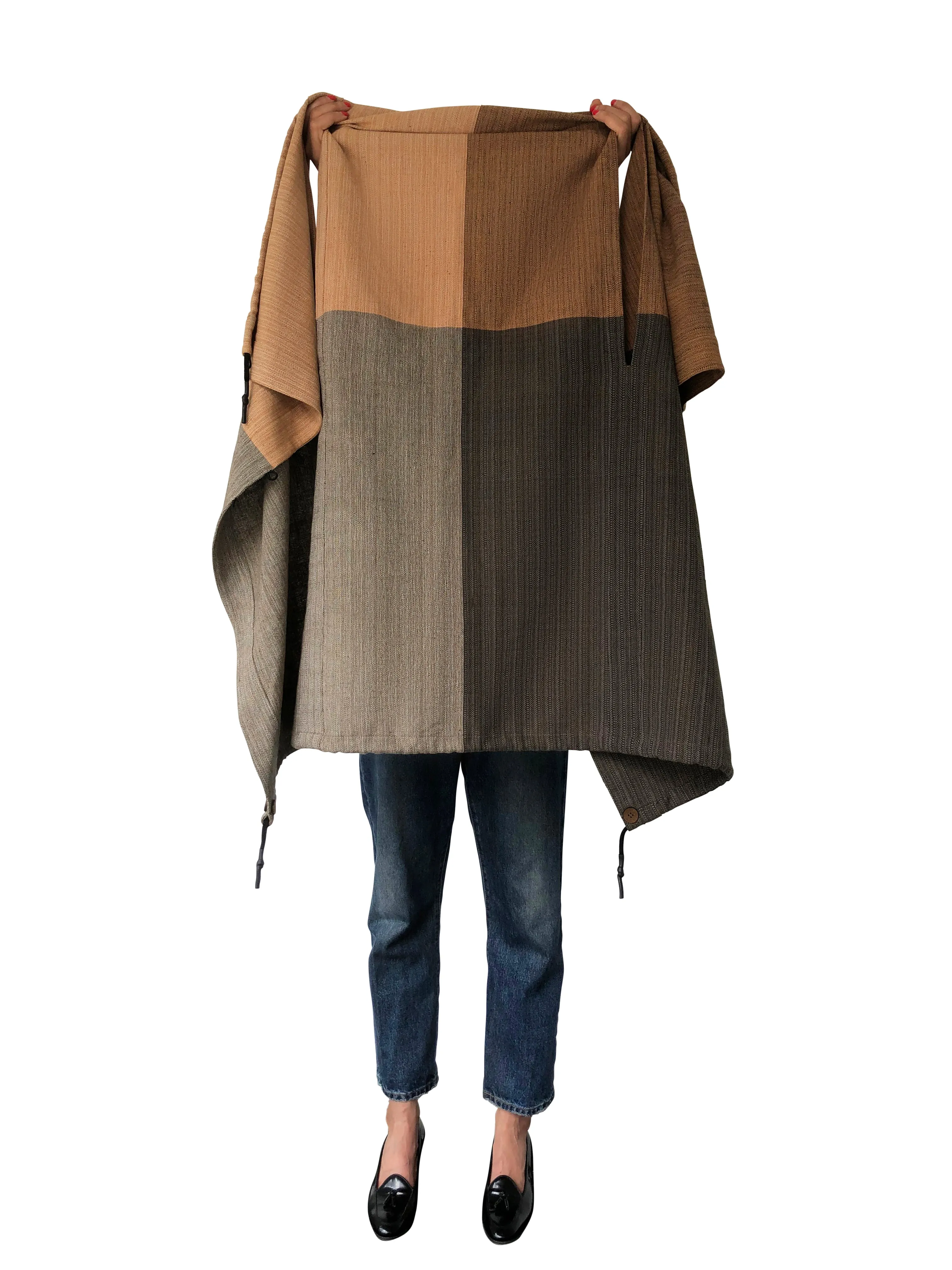 NEW! COTTON Cape Equal Sand