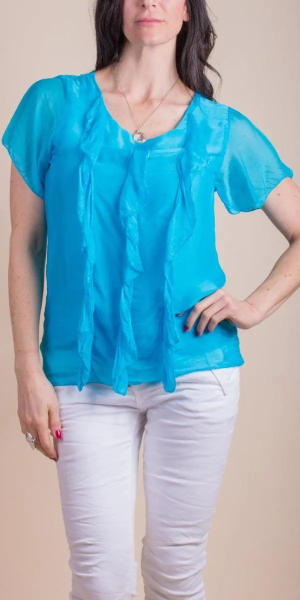 Nizza Silk Top