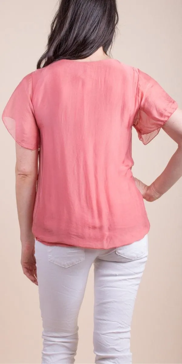 Nizza Silk Top