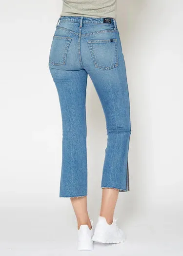 Noend Denim - Farrah Mid Rise Kick Flare | Hudson