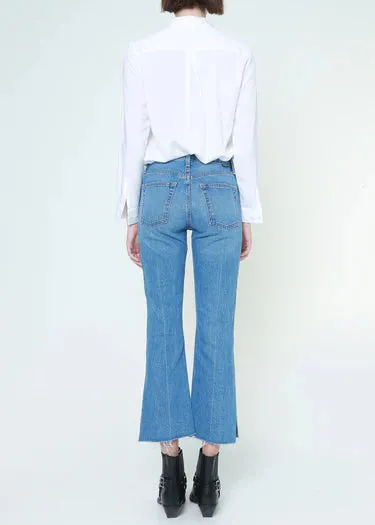 Noend Denim - Farrah Mid Rise Kick Flare | Hudson