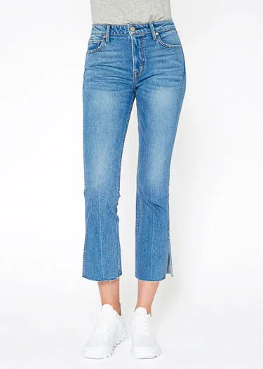 Noend Denim - Farrah Mid Rise Kick Flare | Hudson