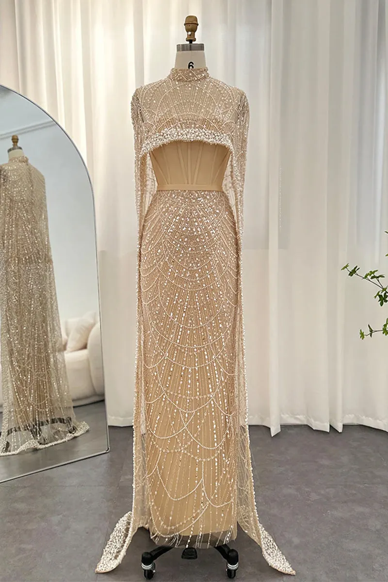 Olivia Pearl Embellished Maxi Dress