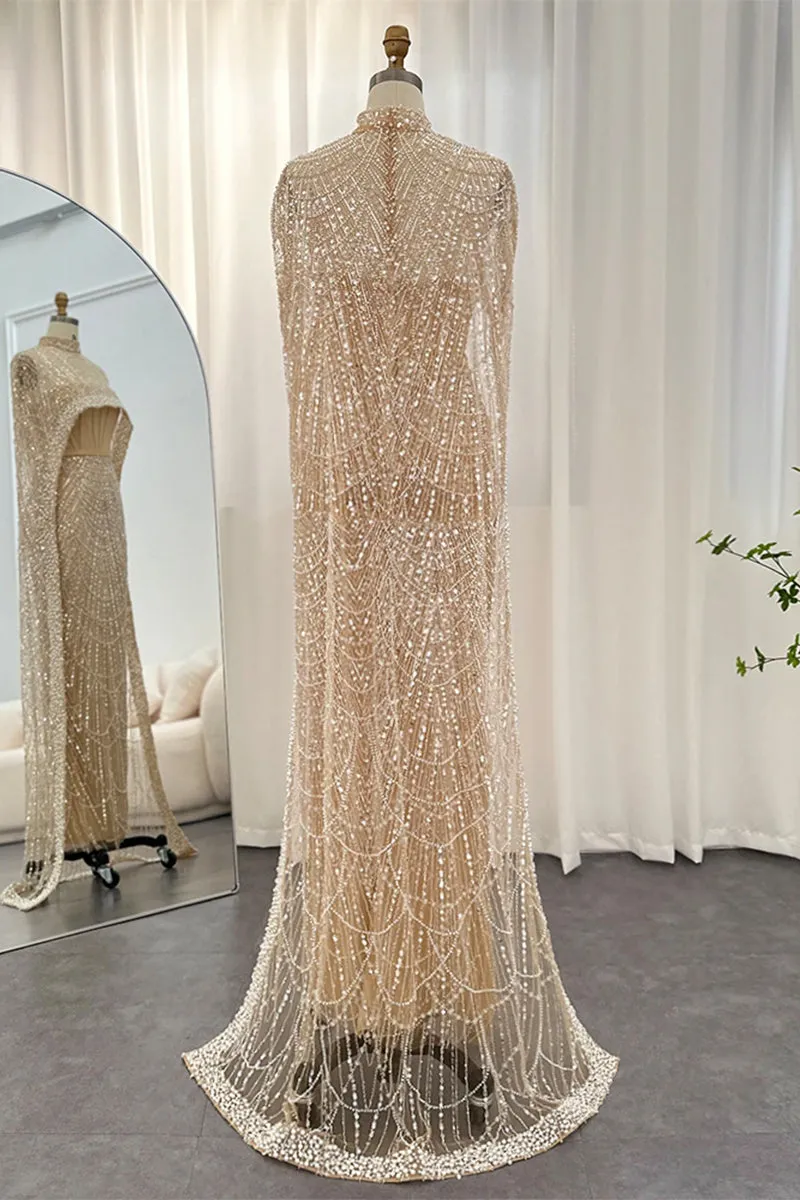 Olivia Pearl Embellished Maxi Dress