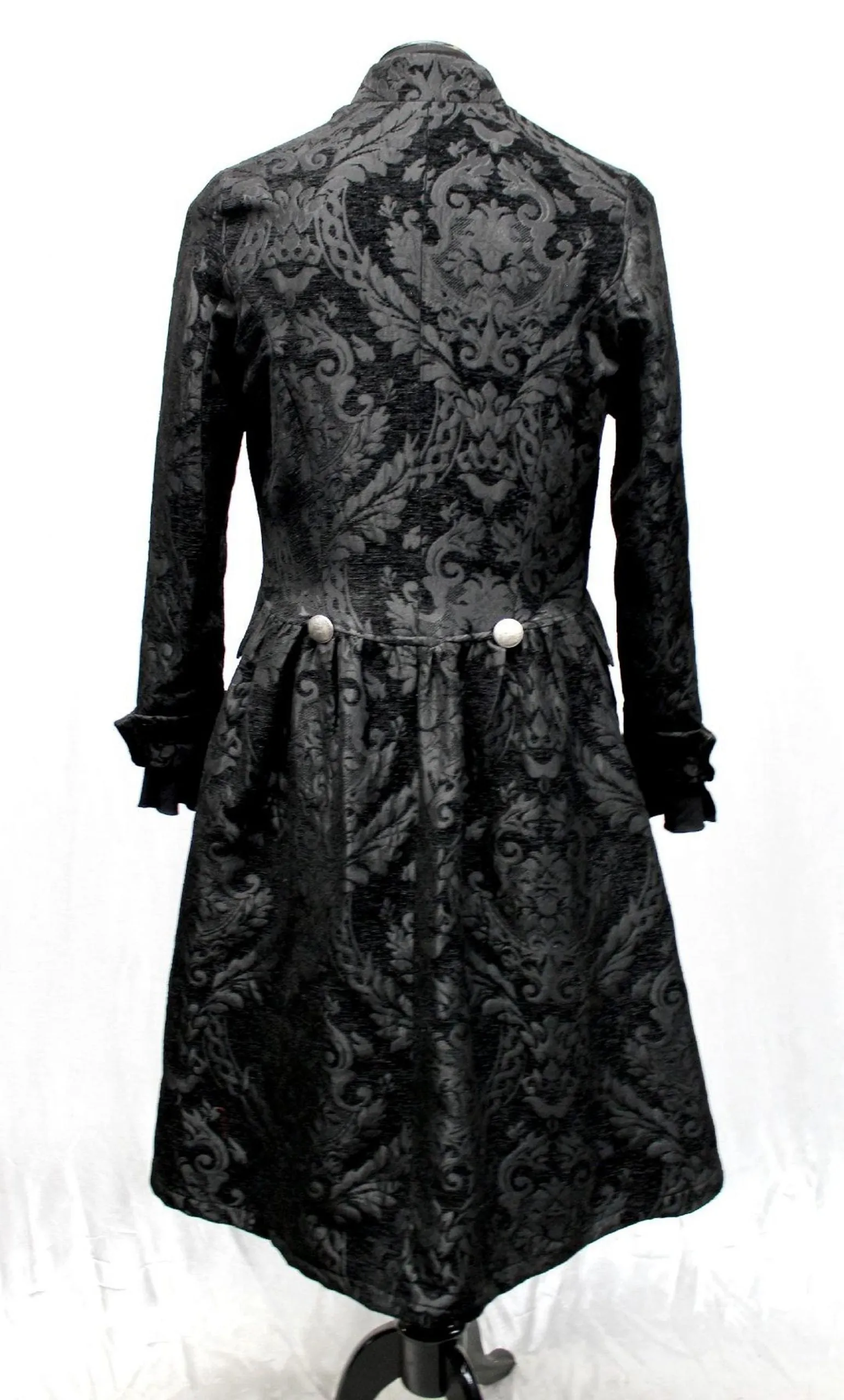 ORDER OF THE DRAGON COAT - BLACK TAPESTRY