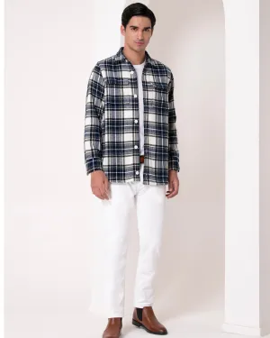 Plaid Flannel Overshirt