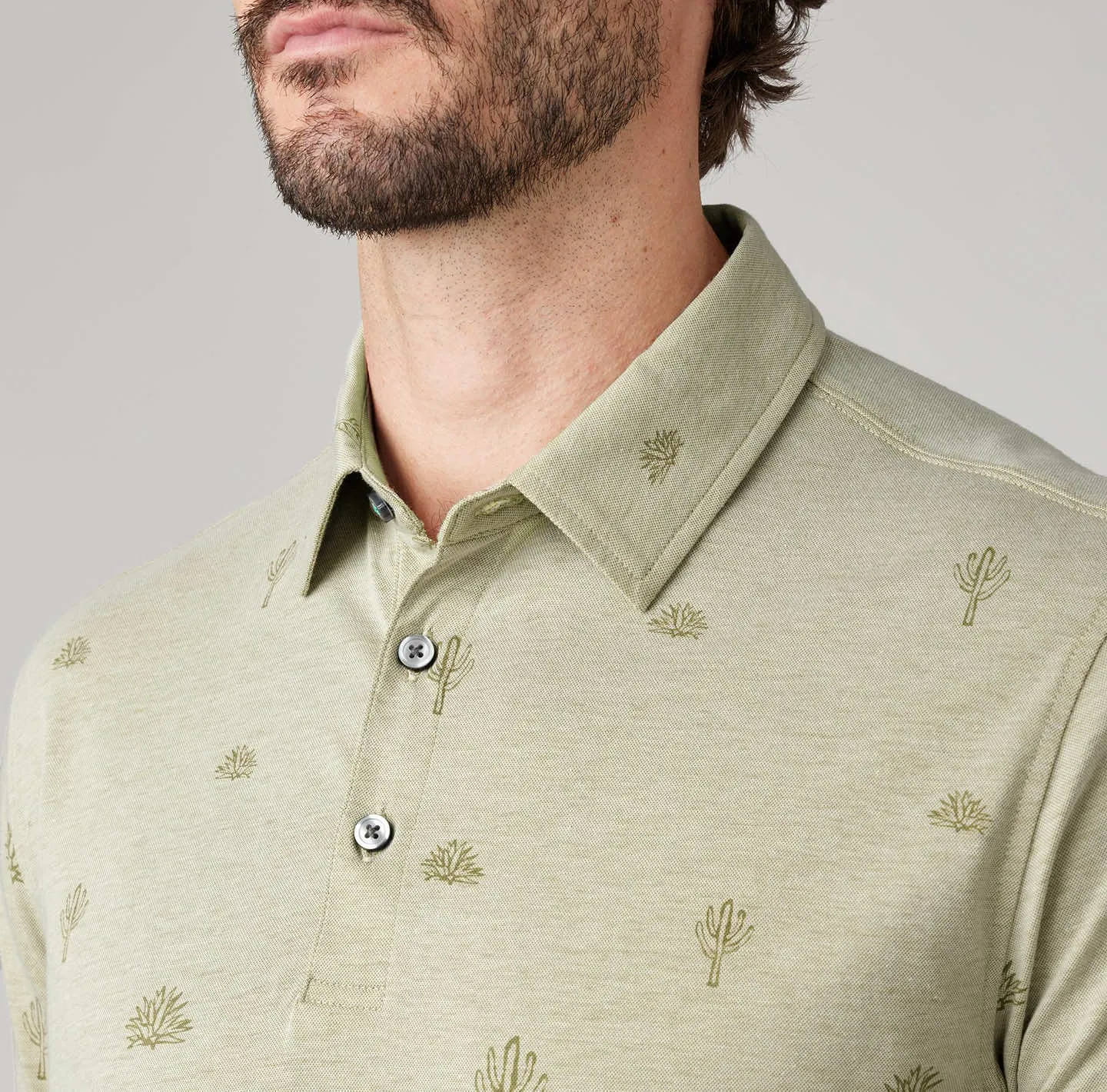 Printed Astoria Polo