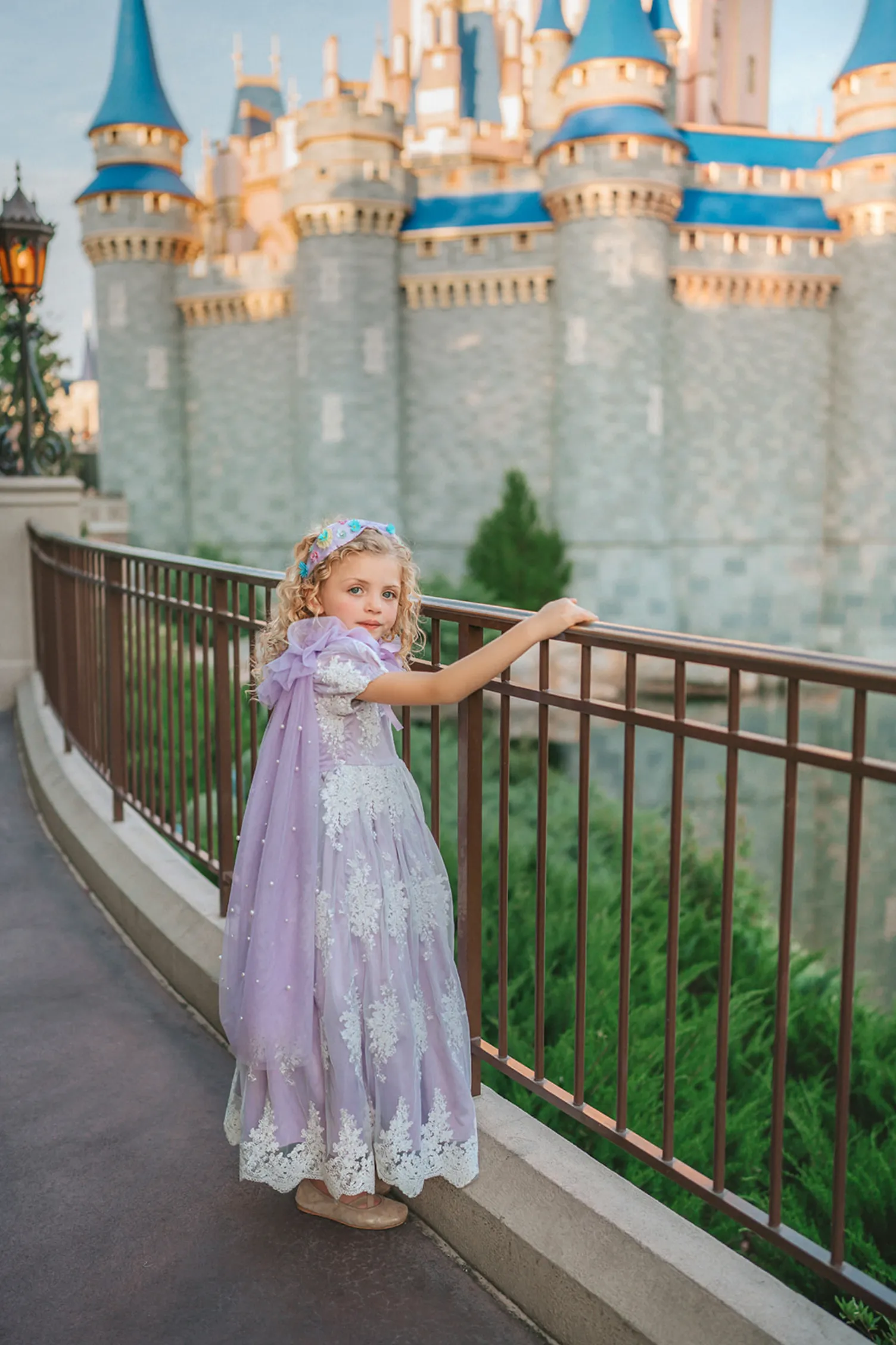 Rapunzel Pearl Accent Princess Cape