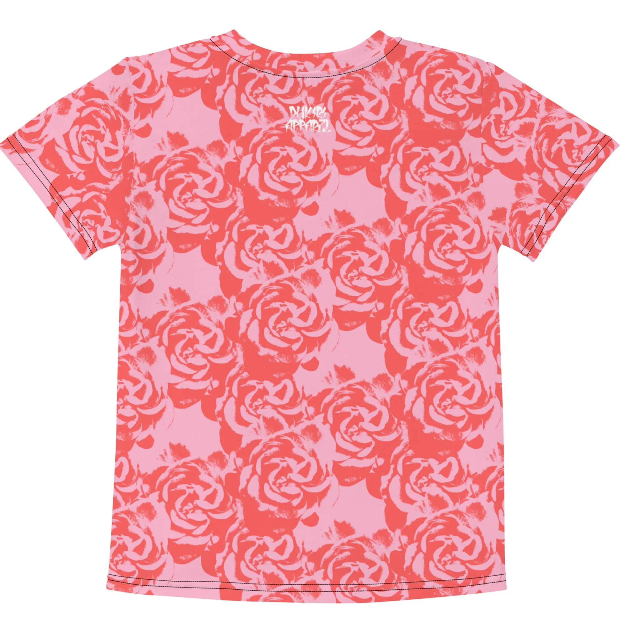 Red Rose Kids Pink crew neck t-shirt