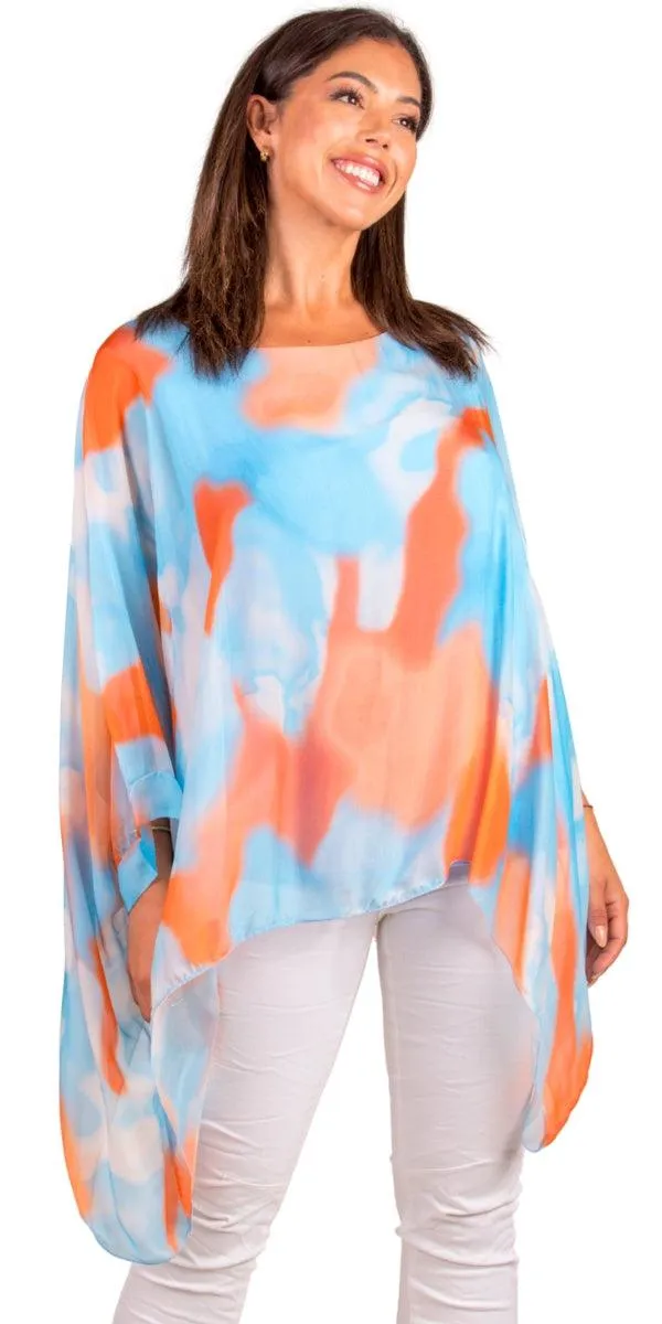 Seta Aura Print Kaftan