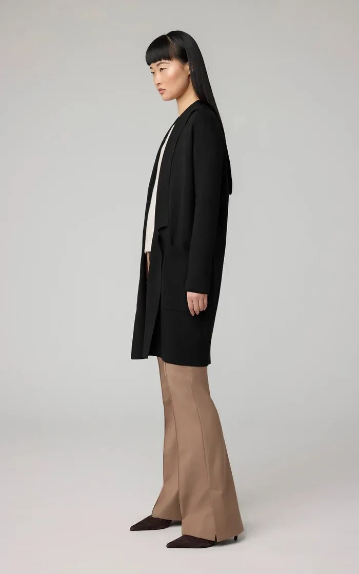 SOIA&KYO BENELA - Mid-Thigh-length Sustainable Coatigan With Lapels