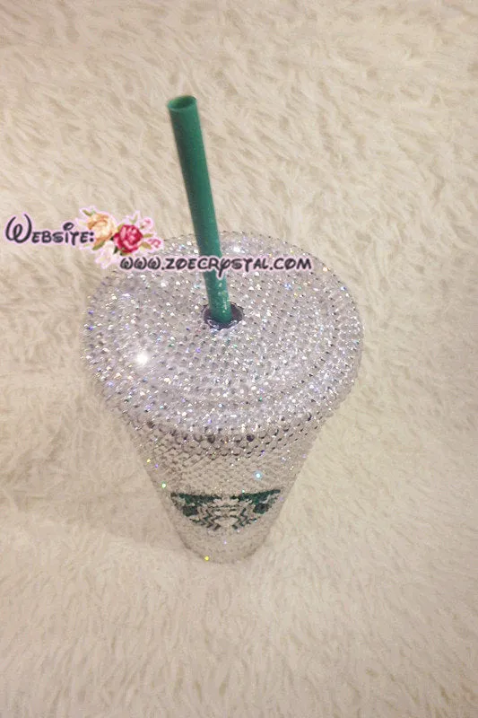 Stylish BLING Crystallized STARBUCKS Cold Cup