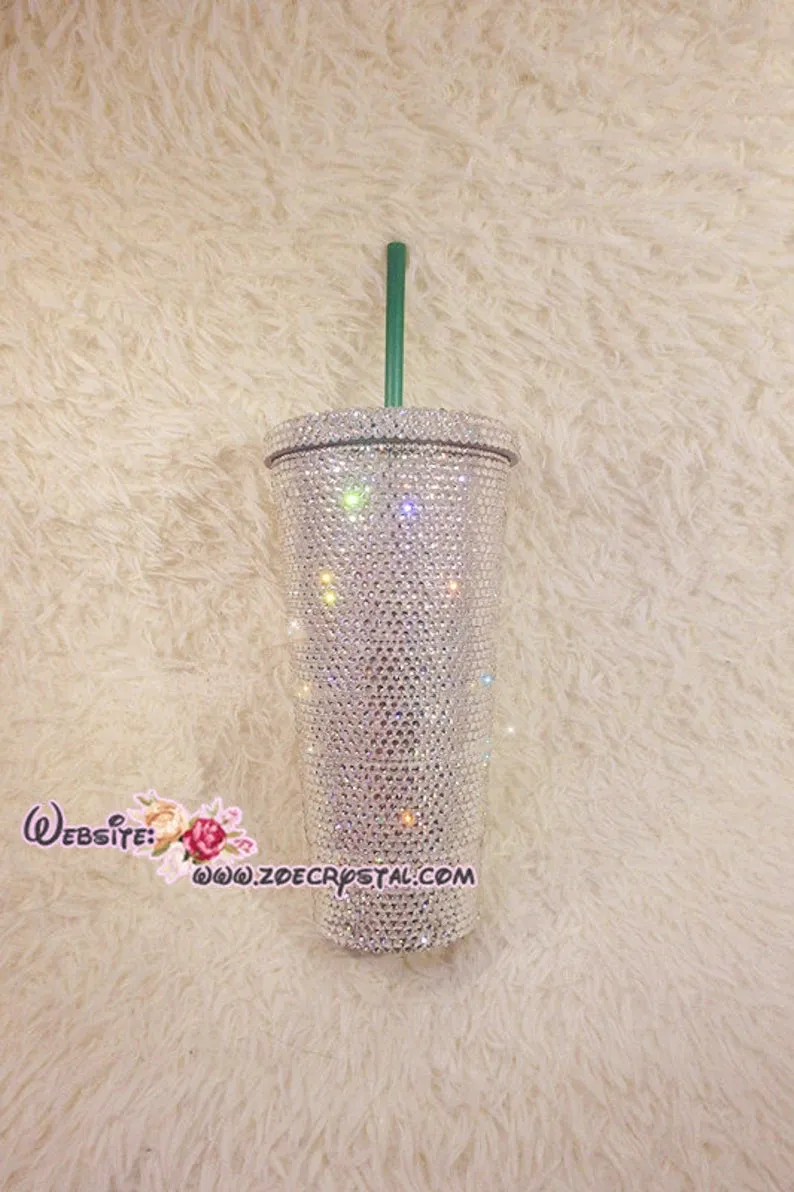 Stylish BLING Crystallized STARBUCKS Cold Cup