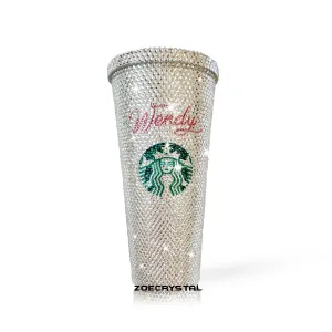 Stylish BLING Crystallized STARBUCKS Cold Cup