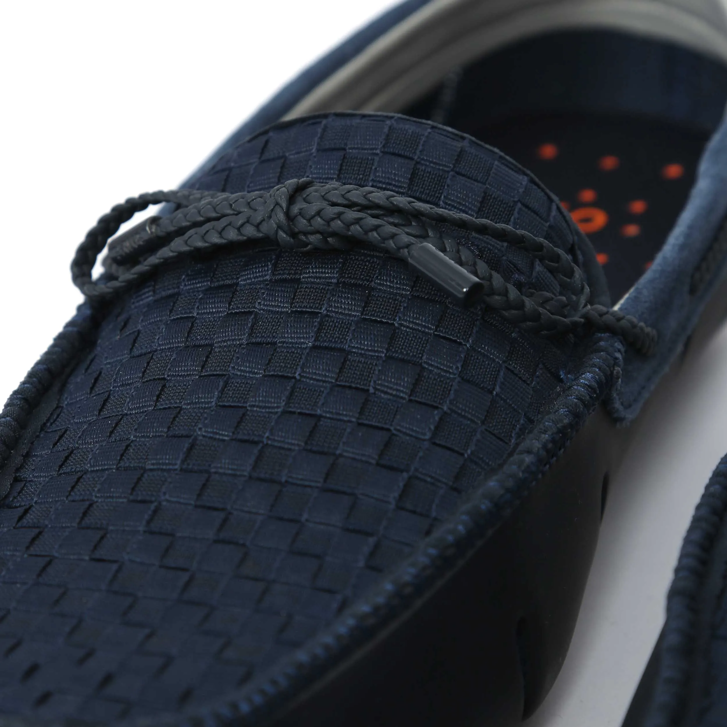 Swims Woven Driver Shoe in Navy